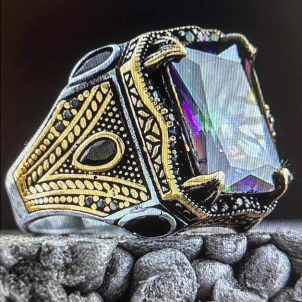 FASCINATING MULTI COLOR RING - Picture 10 of 16